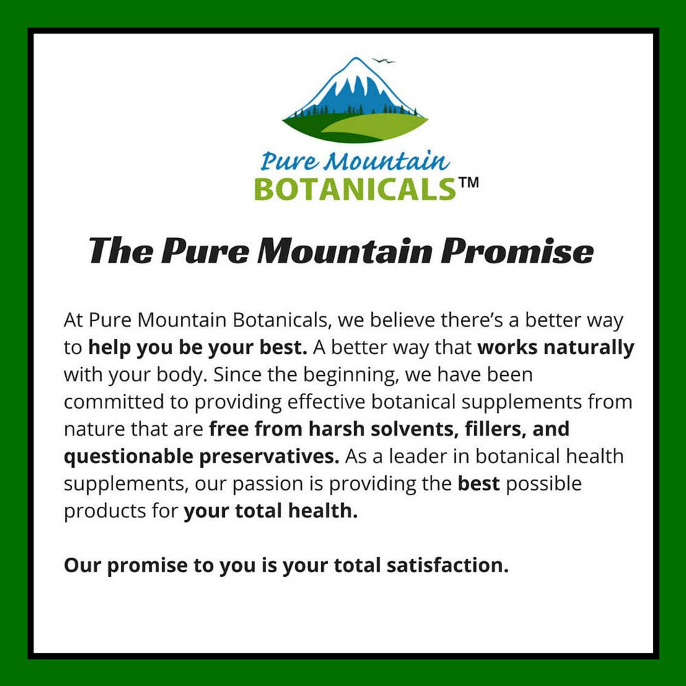 Pure Mountain Botanicals Turmeric Supplement with measuring spoon