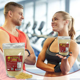 Pure Natural Miracles Maca Root Powder 454g back view with nutritional information