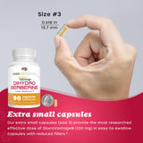 Pure Nootropics Dihydroberberine GlucoVantage capsules in hand