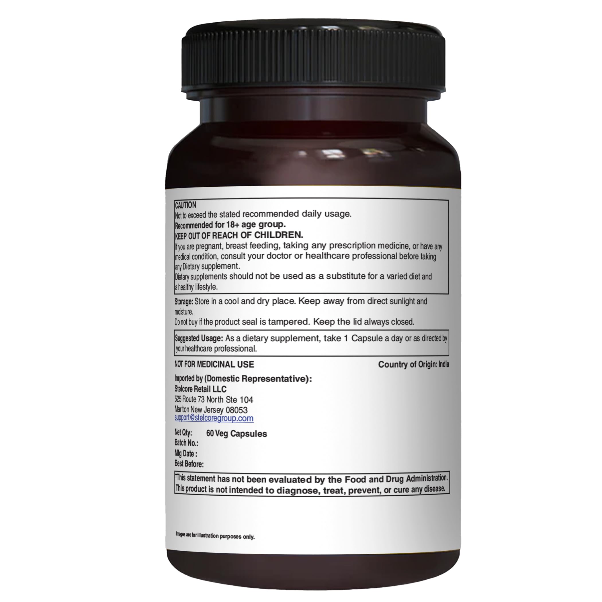 PURE NUTRITION Multi-Enzymes capsule in hand