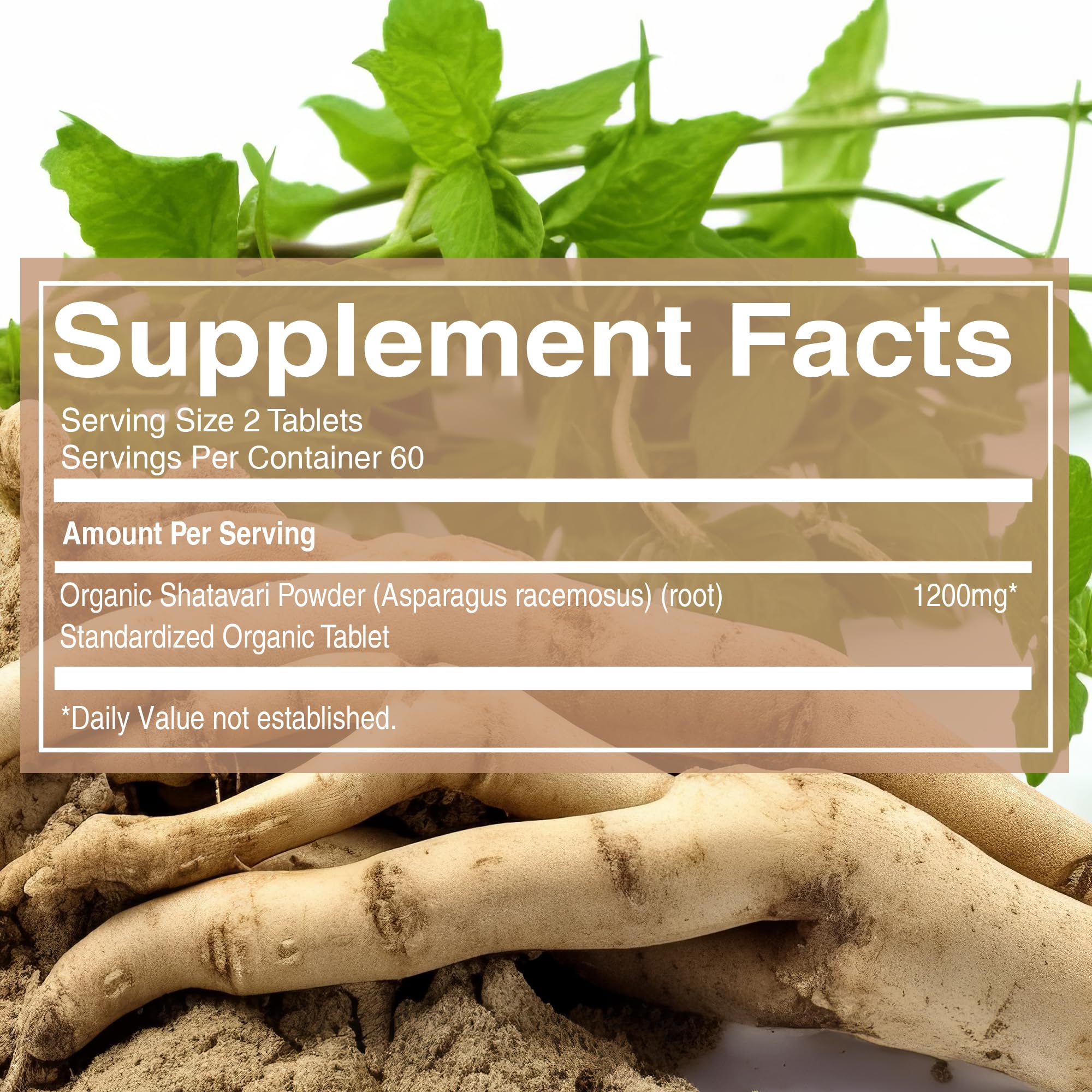 PURE NUTRITION Shatavari Tablets close-up of tablets