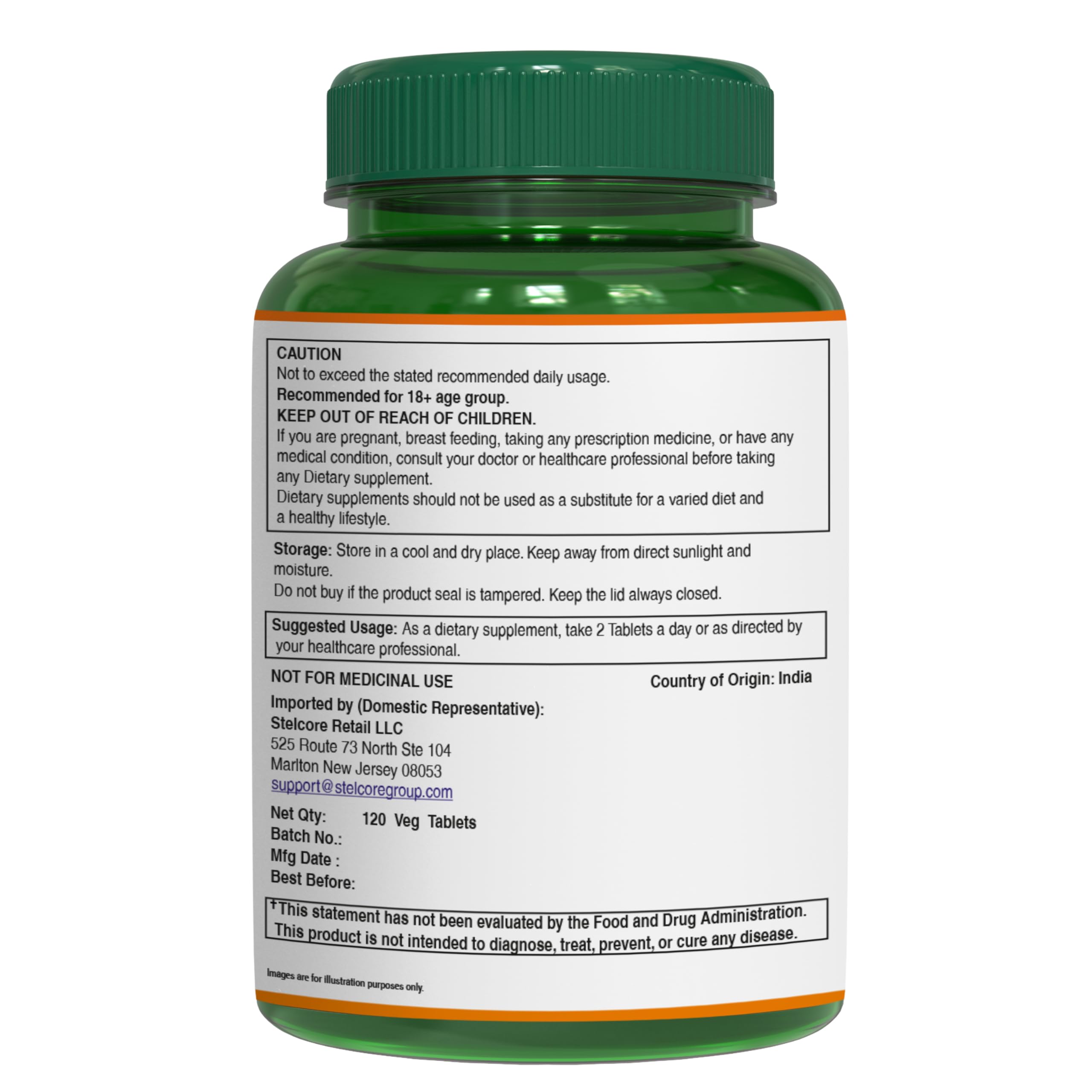PURE NUTRITION Shatavari Tablets in a wellness setting