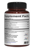PURE NUTRITION Triple Ginseng 120 Capsules back view