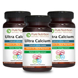PURE NUTRITION Ultra Calcium Citrate 1250 mg front view