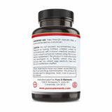 Pure Organic Elements Blended Vitamin & Mineral Supplement on a wooden table