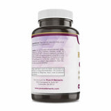 Pure Organic Elements Resveratrol 1450mg Extra Strength capsules with a glass of water