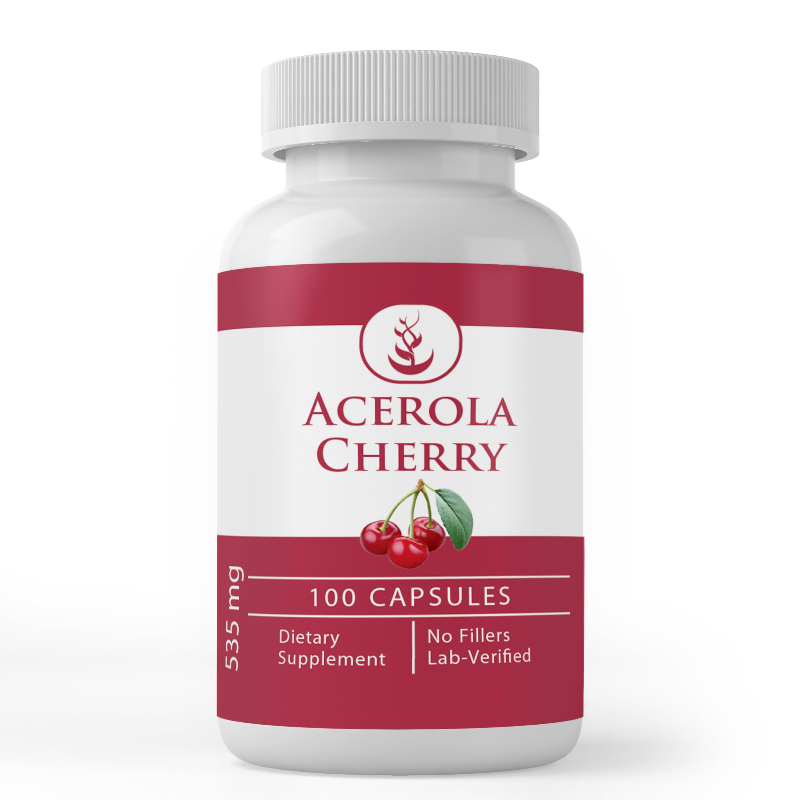 PURE ORIGINAL INGREDIENTS Acerola Cherry Capsules front view