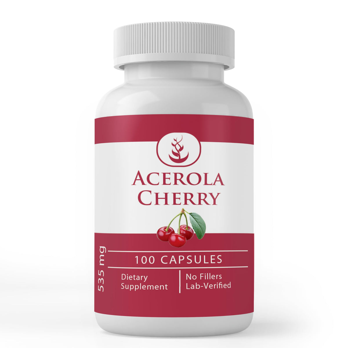 PURE ORIGINAL INGREDIENTS Acerola Cherry Capsules front view