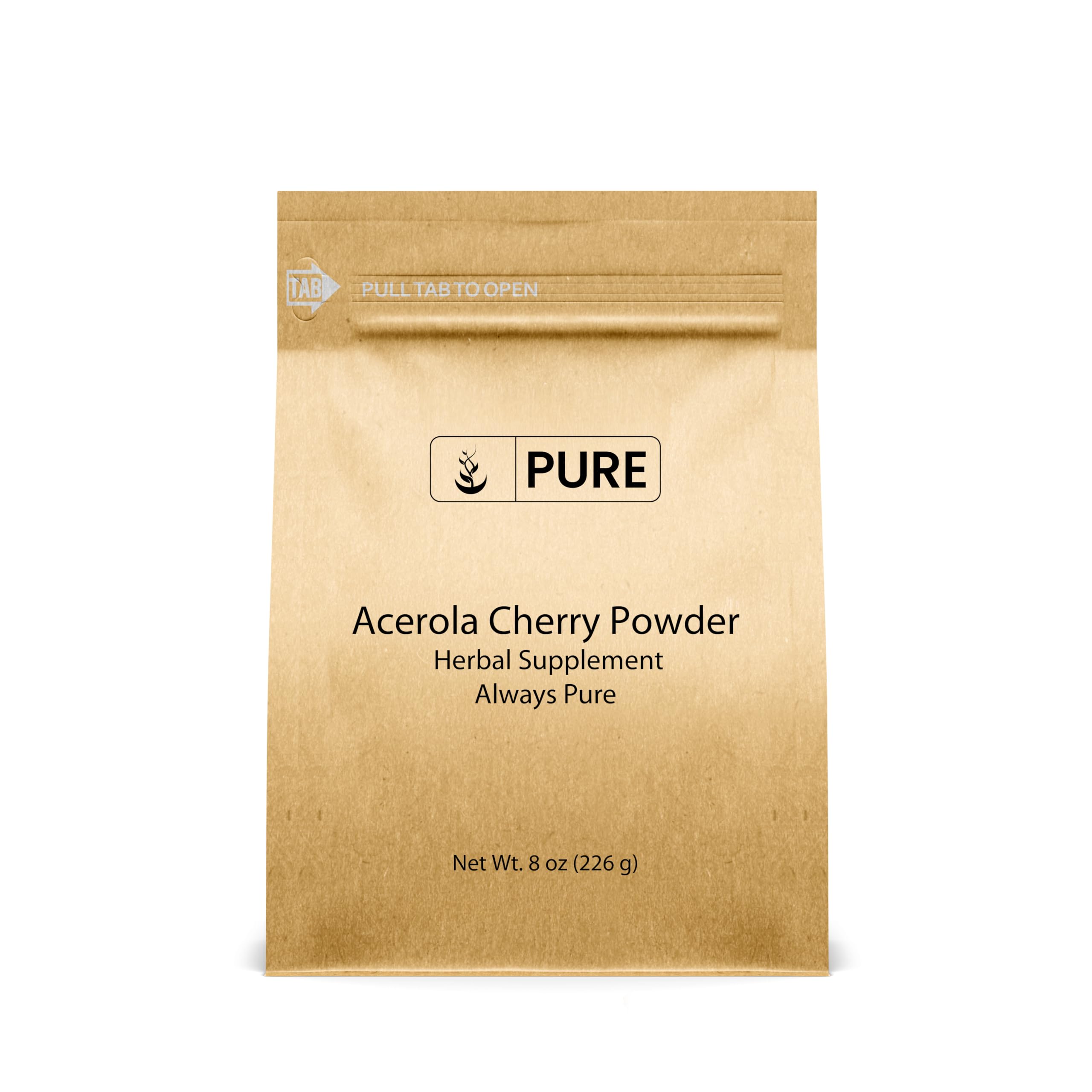 PURE ORIGINAL INGREDIENTS Acerola Cherry Powder 239g front view