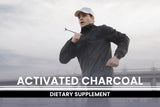 PURE ORIGINAL INGREDIENTS Activated Charcoal Capsules close-up of capsules