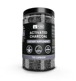 PURE ORIGINAL INGREDIENTS Activated Charcoal Capsules front view