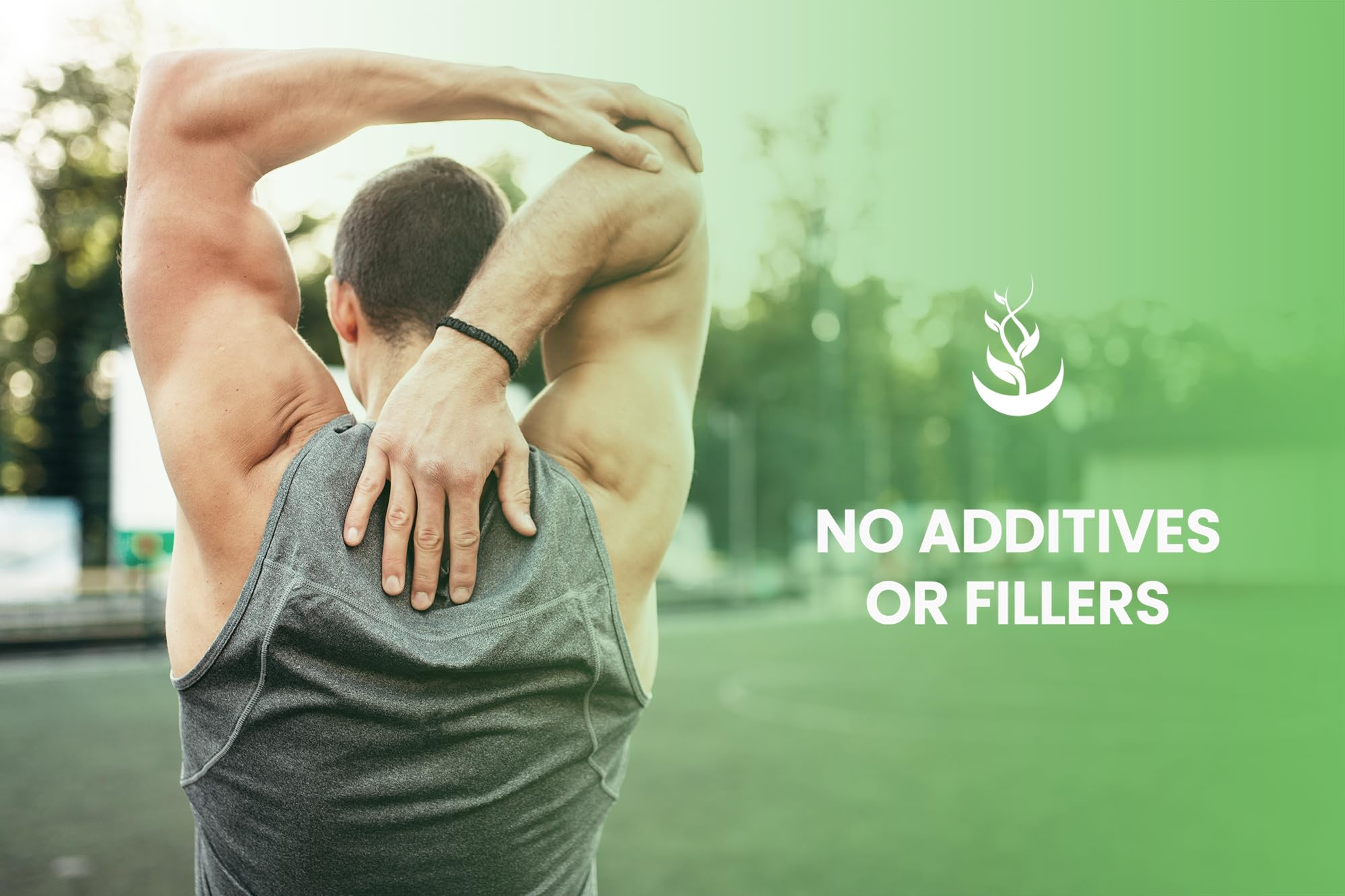 PURE ORIGINAL INGREDIENTS Alfalfa Leaf Capsules in a lifestyle setting