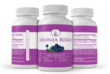PURE ORIGINAL INGREDIENTS Aronia Berry Extract Capsules with dosage information