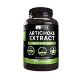 PURE ORIGINAL INGREDIENTS Artichoke Extract Capsules front view