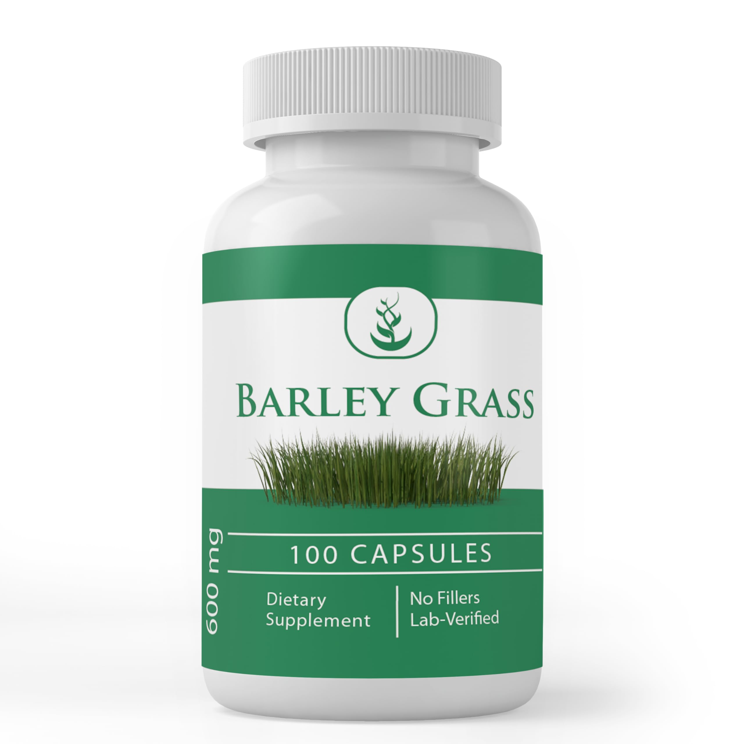 PURE ORIGINAL INGREDIENTS Barley Grass Capsules front view