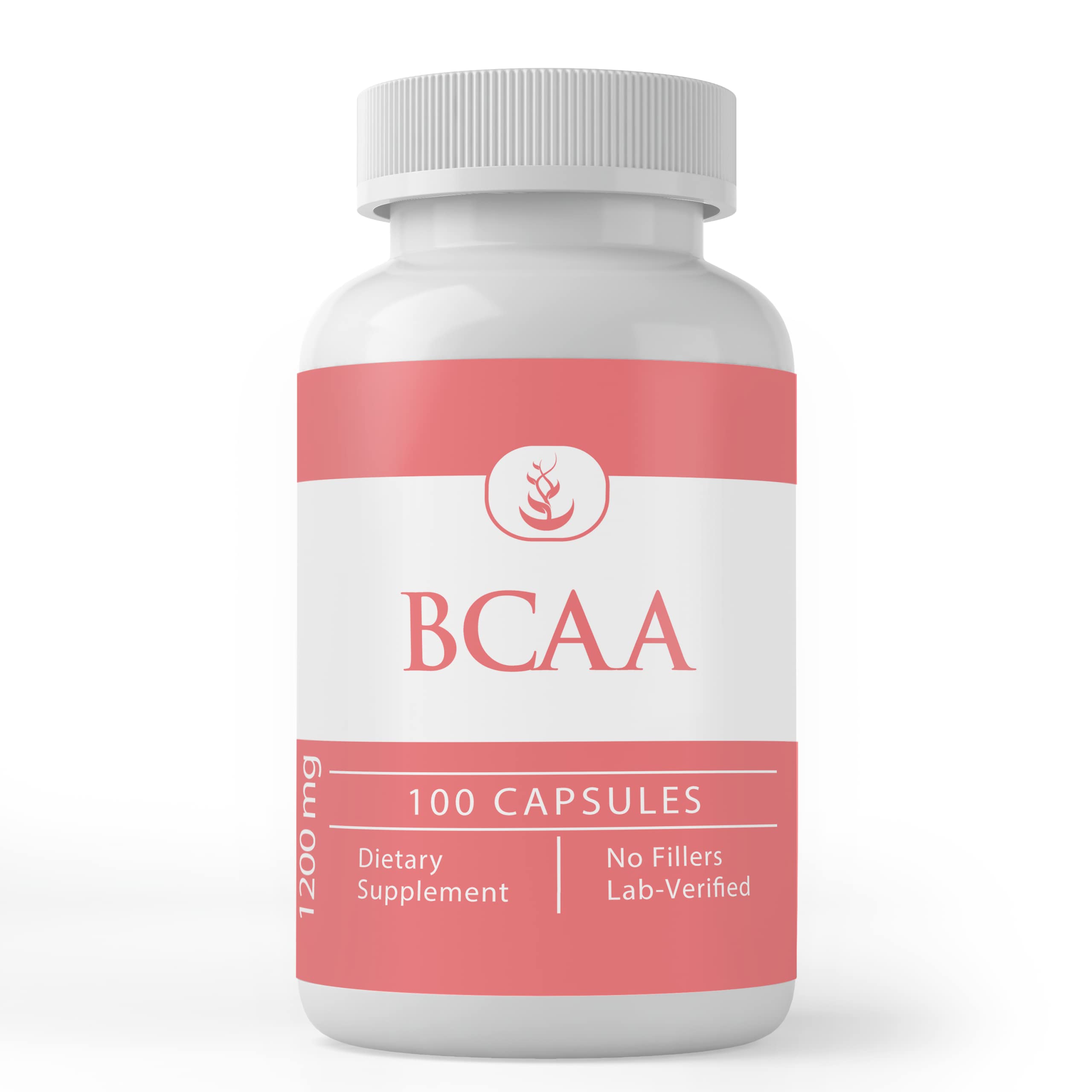 PURE ORIGINAL INGREDIENTS BCAA Capsules front view