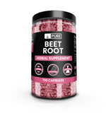 PURE ORIGINAL INGREDIENTS Beet Root Capsules bottle front view