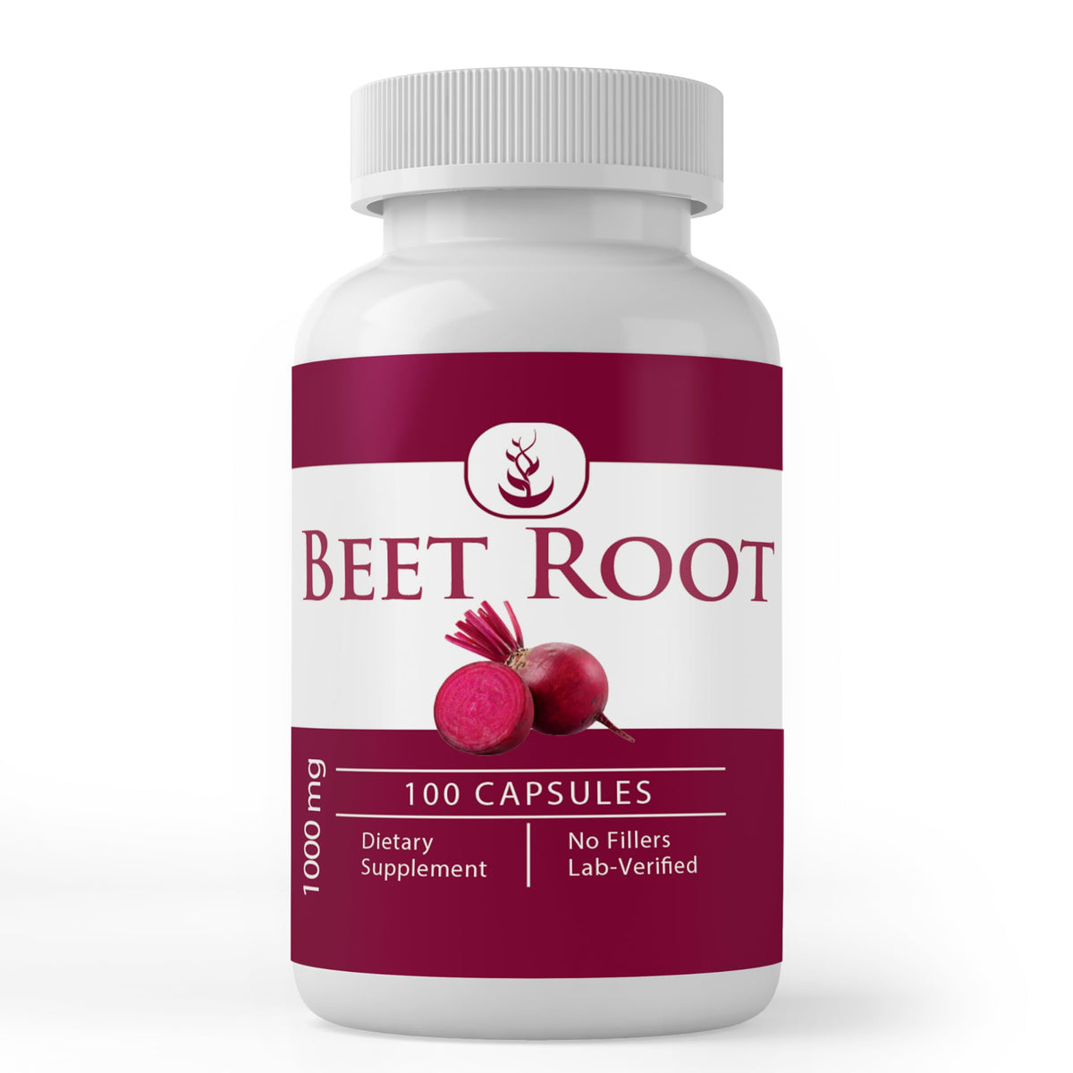 PURE ORIGINAL INGREDIENTS Beet Root Capsules front view
