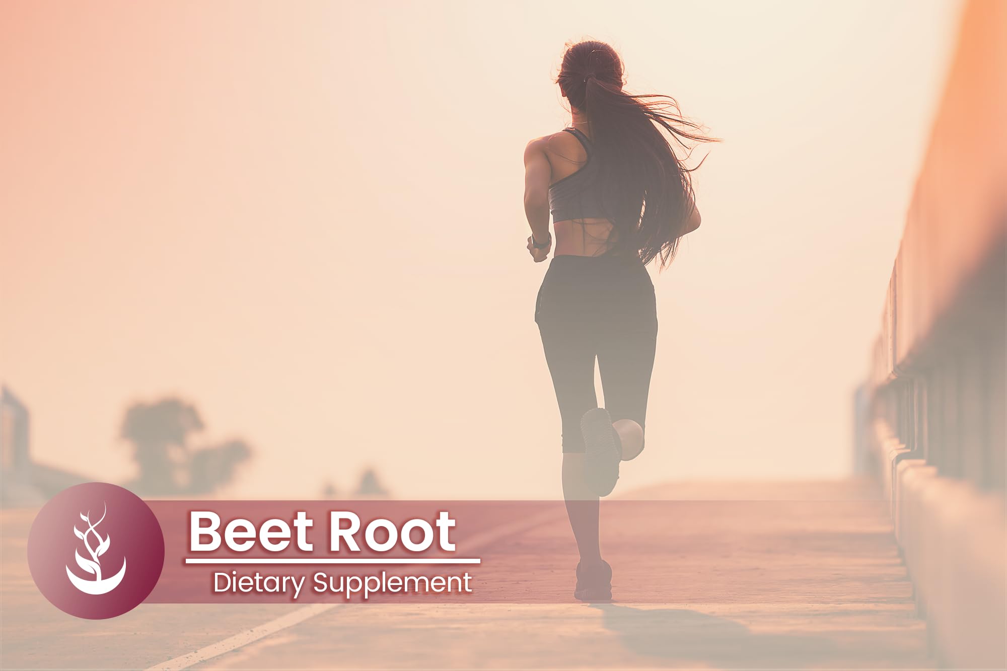 PURE ORIGINAL INGREDIENTS Beet Root Capsules on a table