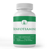 PURE ORIGINAL INGREDIENTS Benfotiamine Capsules front view
