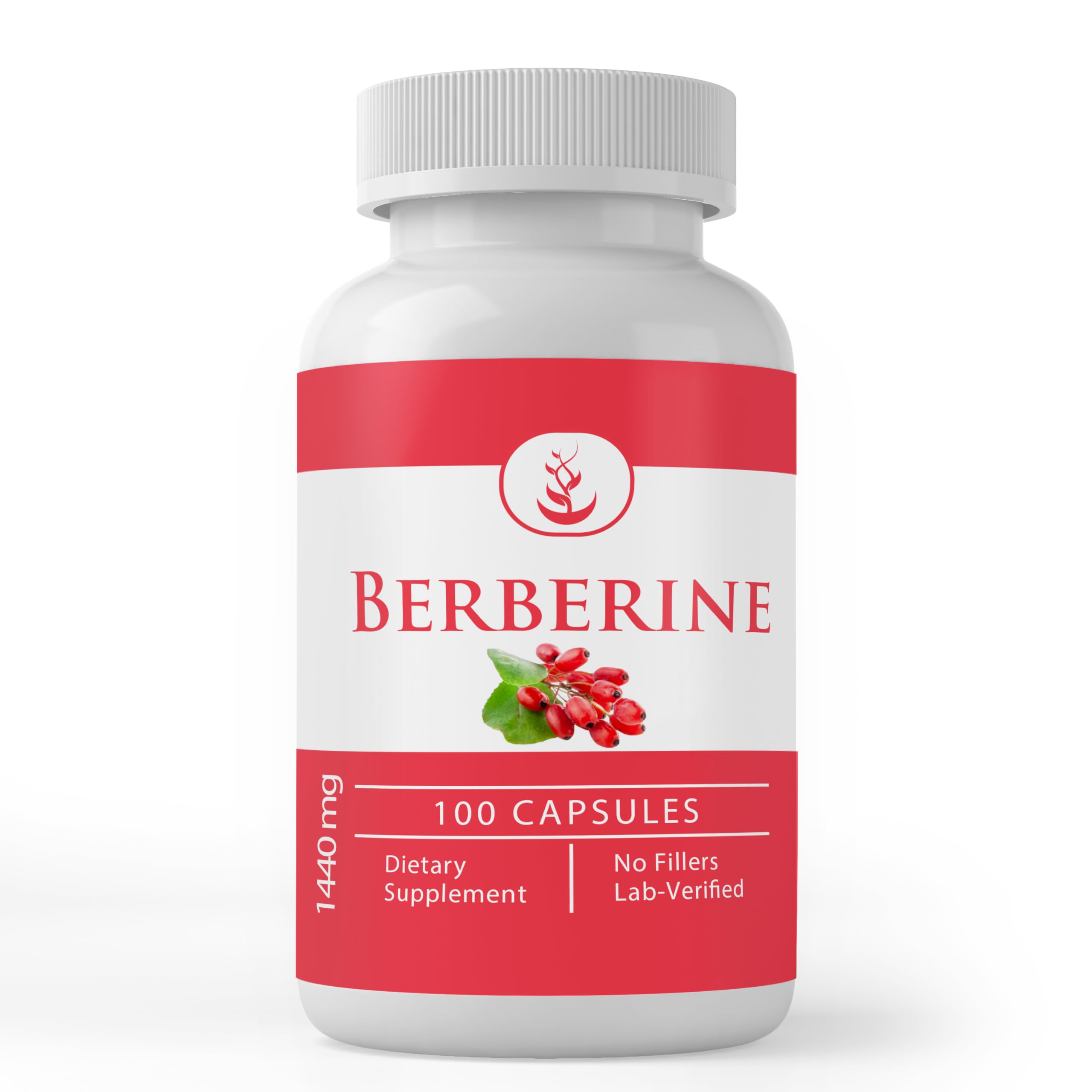PURE ORIGINAL INGREDIENTS Berberine Capsules front view