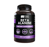 PURE ORIGINAL INGREDIENTS Beta Alanine Capsules front view