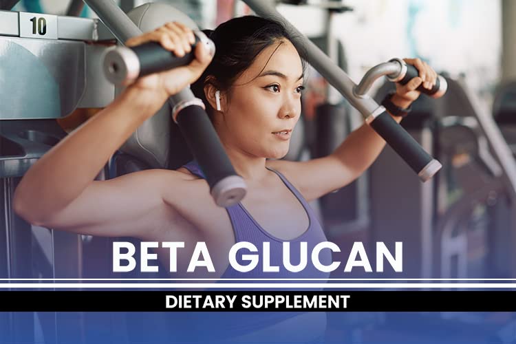 PURE ORIGINAL INGREDIENTS Beta Glucan Capsules with measuring spoon