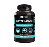 PURE ORIGINAL INGREDIENTS Bitter Melon Capsules front view