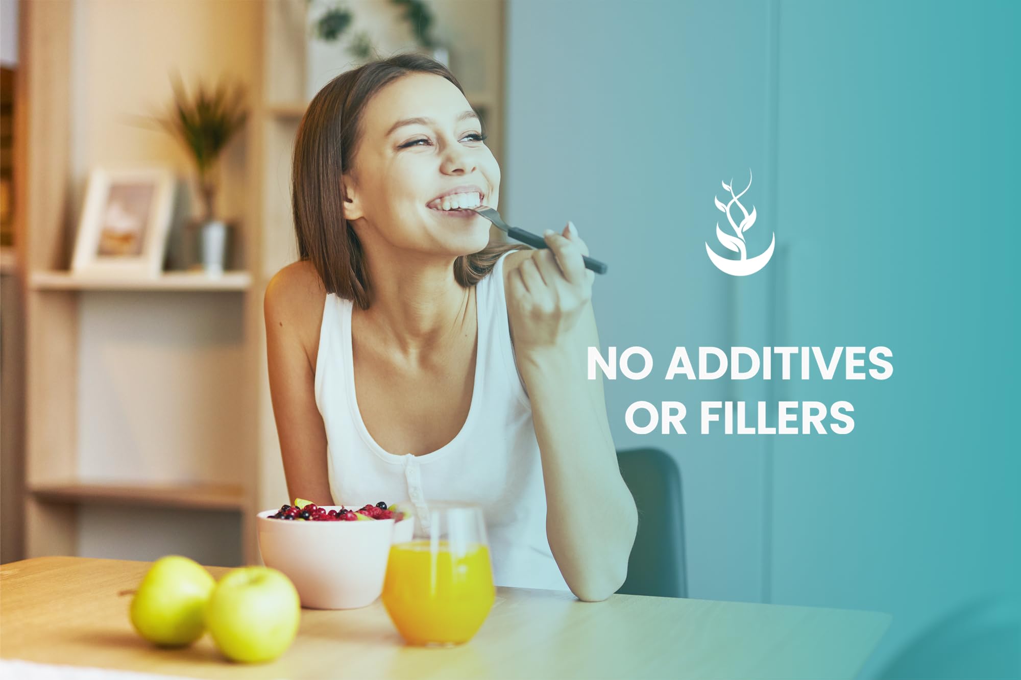 PURE ORIGINAL INGREDIENTS Bitter Melon Capsules with measuring spoon