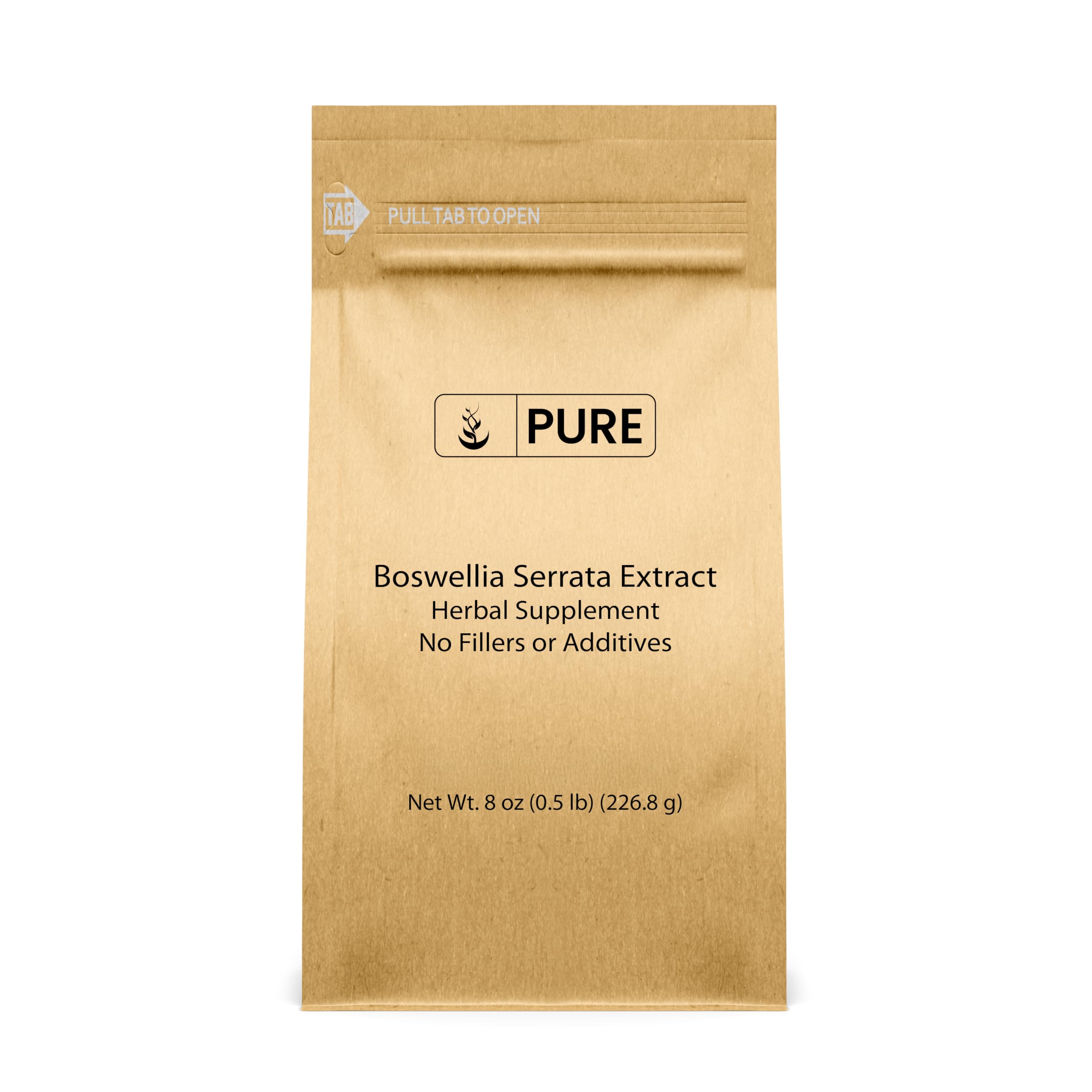 PURE ORIGINAL INGREDIENTS Boswellia Serrata Extract Powder front view