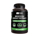 PURE ORIGINAL INGREDIENTS Broccoli Extract Capsules front view