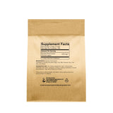PURE ORIGINAL INGREDIENTS Burdock Root Extract Powder back view with ingredient details