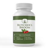 PURE ORIGINAL INGREDIENTS Butcher's Broom Capsules front view