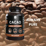 PURE ORIGINAL INGREDIENTS Cacao Capsules with a measuring spoon