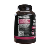 PURE ORIGINAL INGREDIENTS Calcium Citrate Capsules side view with label