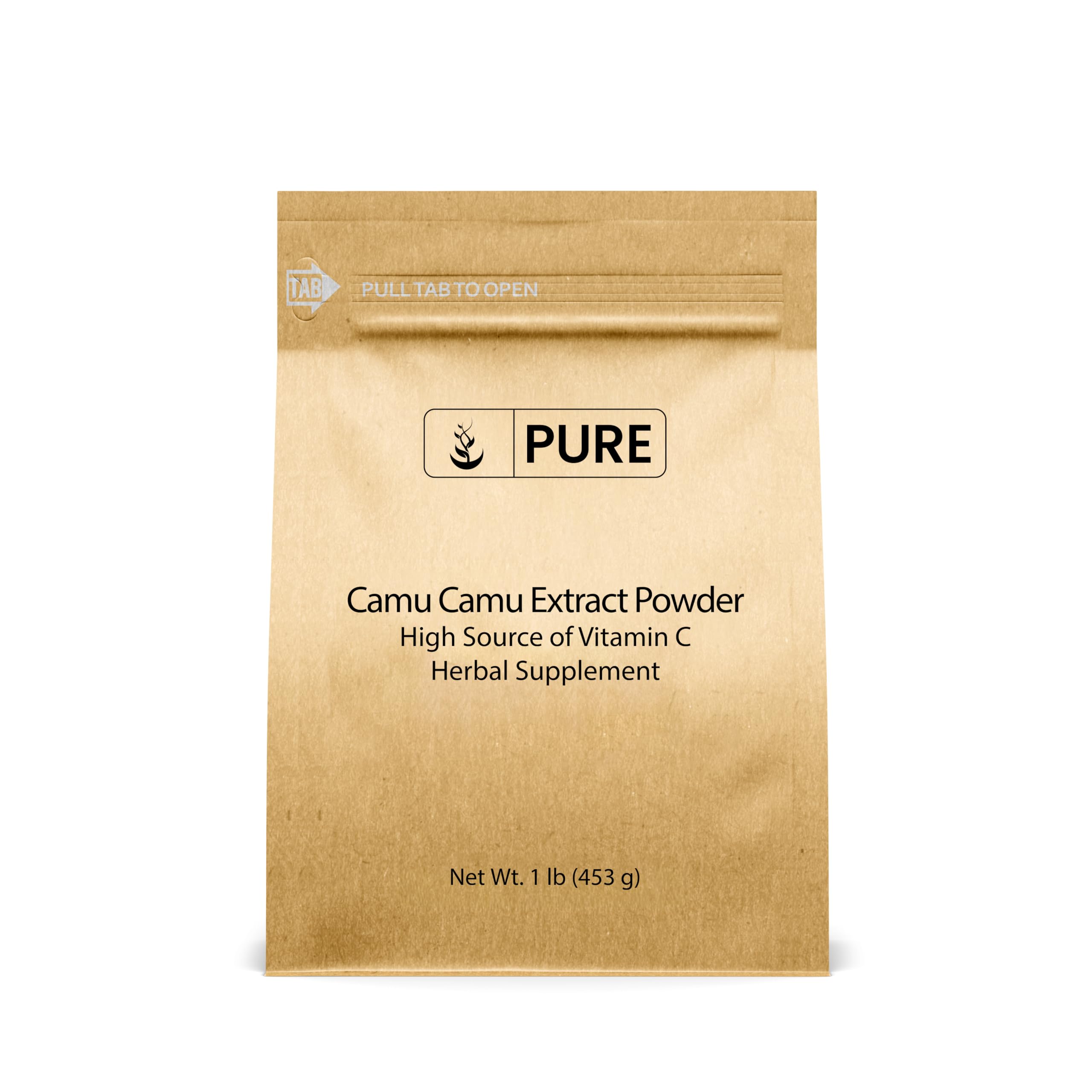 PURE ORIGINAL INGREDIENTS Camu Camu Powder 472g front view