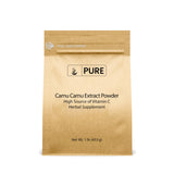 PURE ORIGINAL INGREDIENTS Camu Camu Powder 472g front view