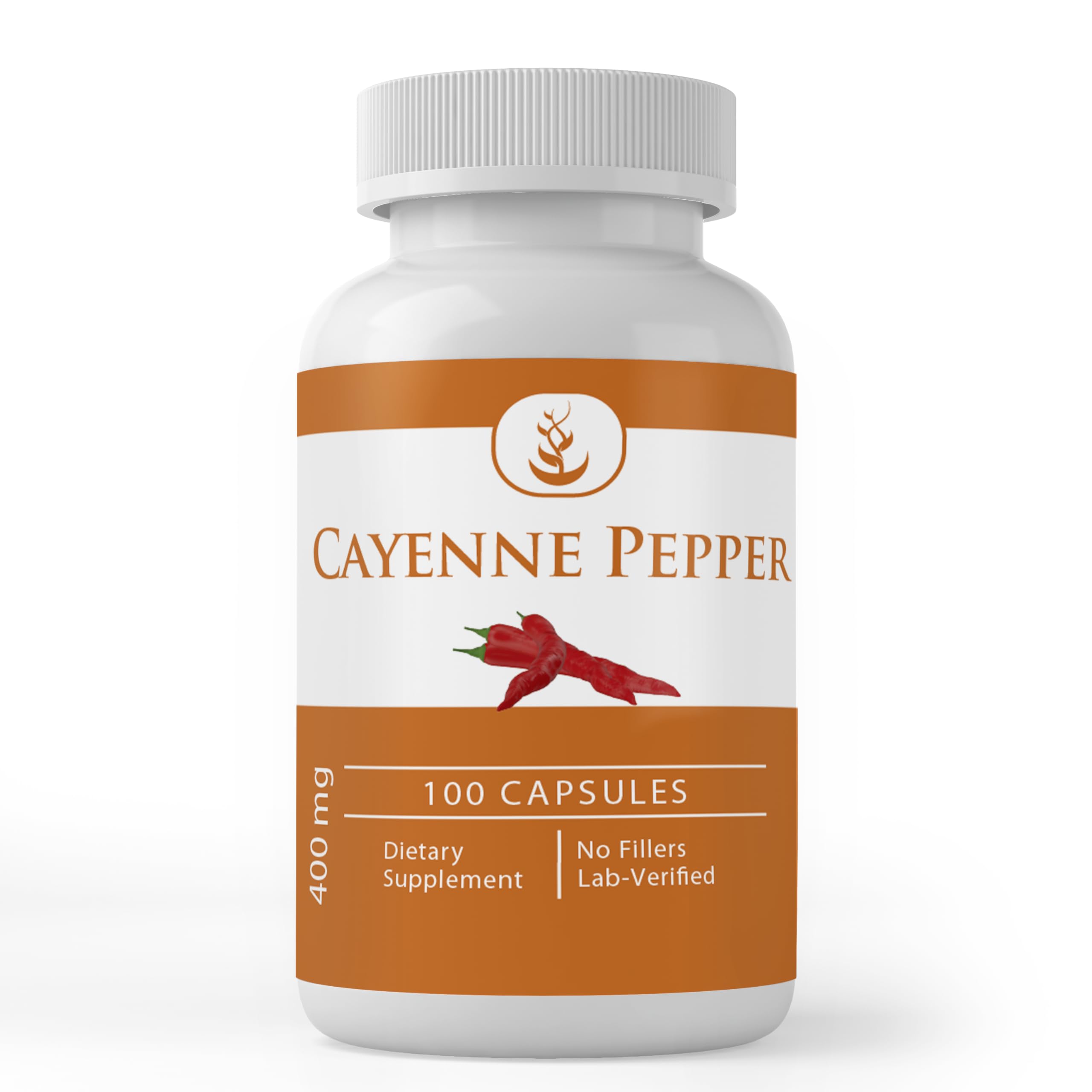 PURE ORIGINAL INGREDIENTS Cayenne Pepper Capsules front view