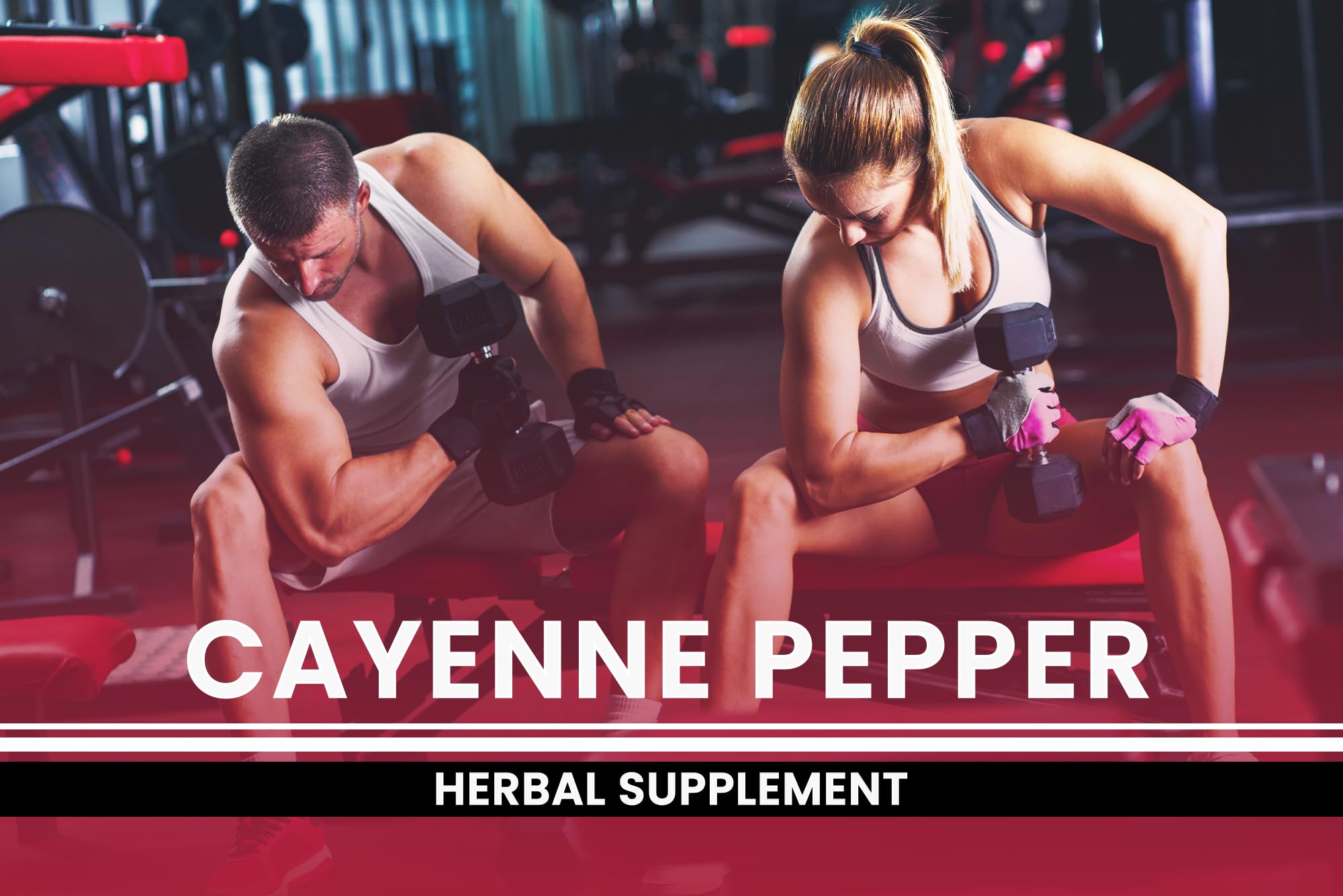 PURE ORIGINAL INGREDIENTS Cayenne Pepper Capsules side view