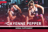 PURE ORIGINAL INGREDIENTS Cayenne Pepper Capsules side view