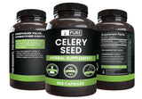 PURE ORIGINAL INGREDIENTS Celery Seed Capsules close-up of capsules
