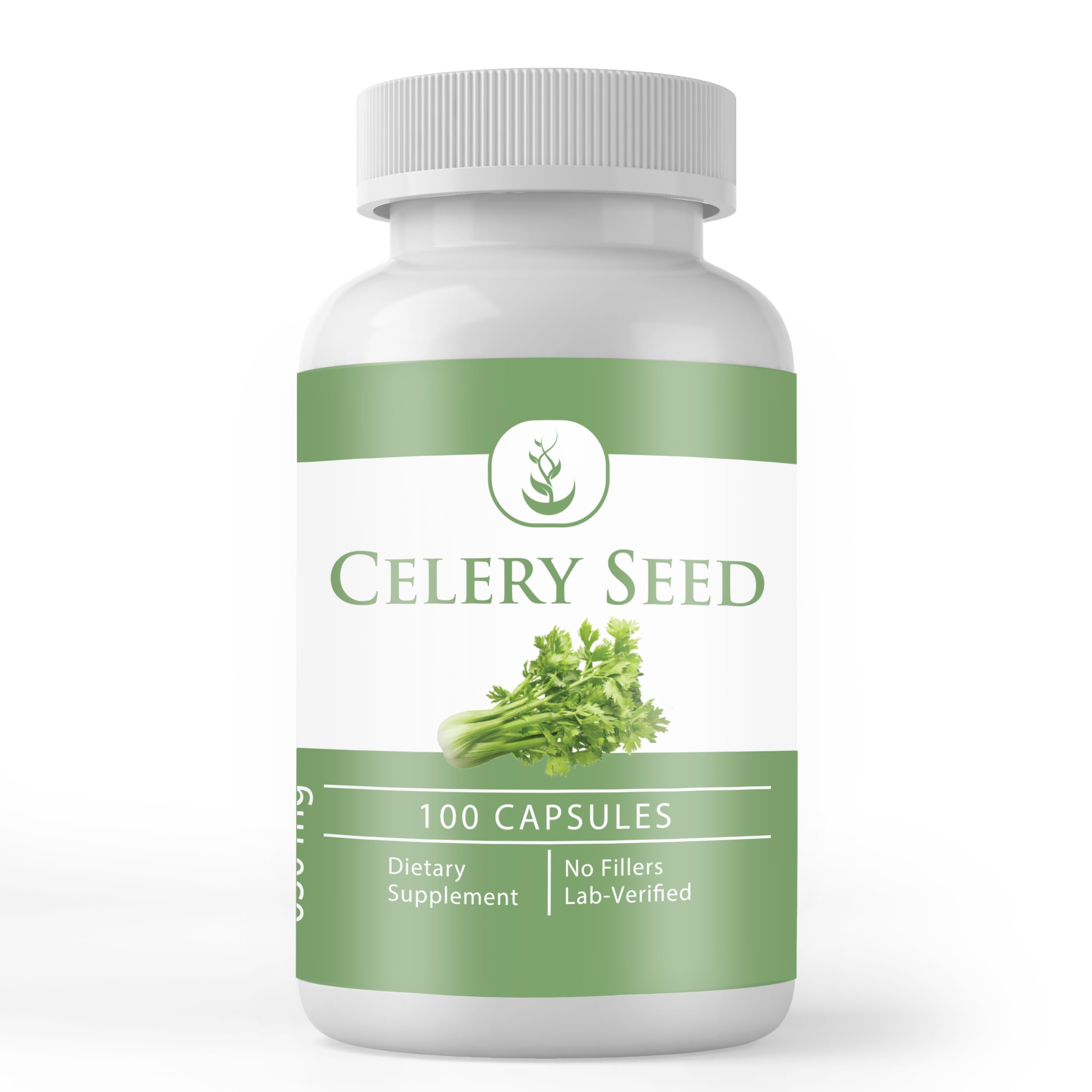 PURE ORIGINAL INGREDIENTS Celery Seed Capsules front view