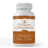 PURE ORIGINAL INGREDIENTS Ceylon Cinnamon Capsules front view