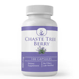 PURE ORIGINAL INGREDIENTS Chasteberry Capsules front view