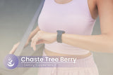 PURE ORIGINAL INGREDIENTS Chasteberry Capsules on a wooden surface