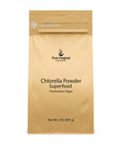 PURE ORIGINAL INGREDIENTS Chlorella Powder front view packaging