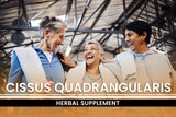 PURE ORIGINAL INGREDIENTS Cissus Quadrangularis Capsules with dosage information