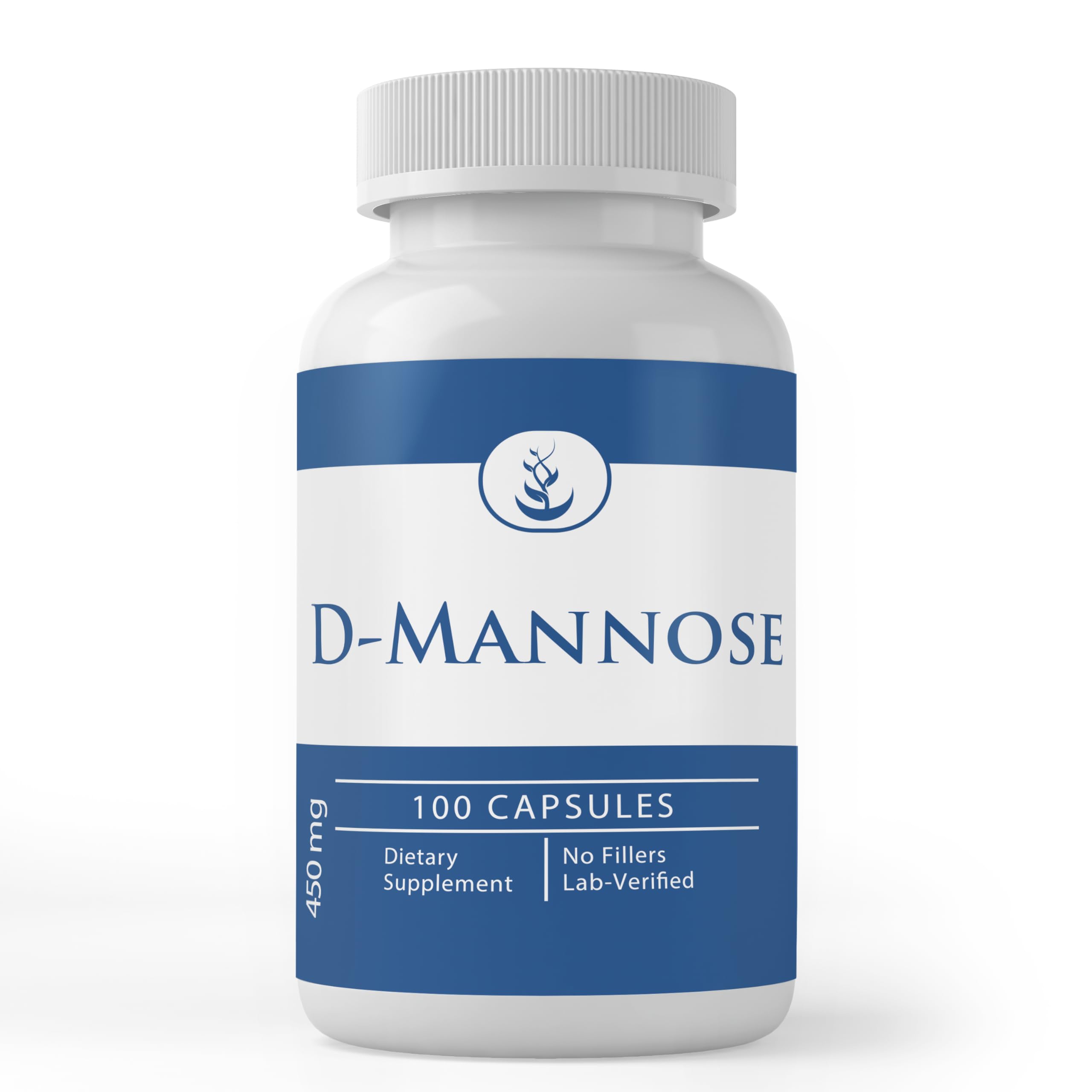 PURE ORIGINAL INGREDIENTS D-Mannose Capsules front view
