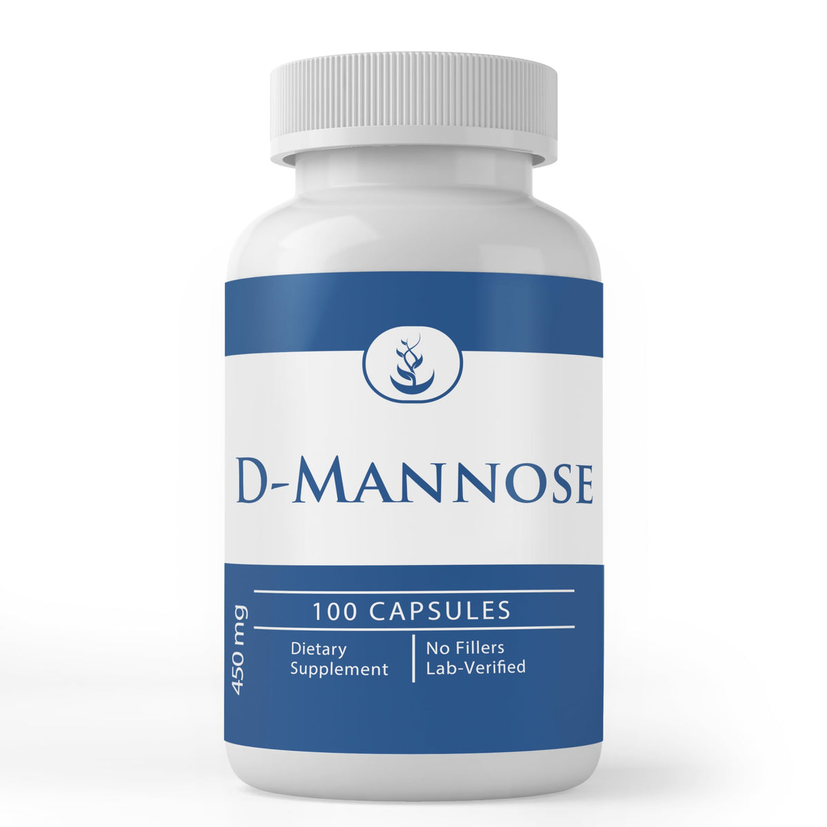 PURE ORIGINAL INGREDIENTS D-Mannose Capsules front view