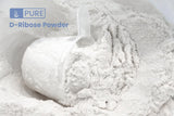 PURE ORIGINAL INGREDIENTS D-Ribose Powder back view with ingredient list